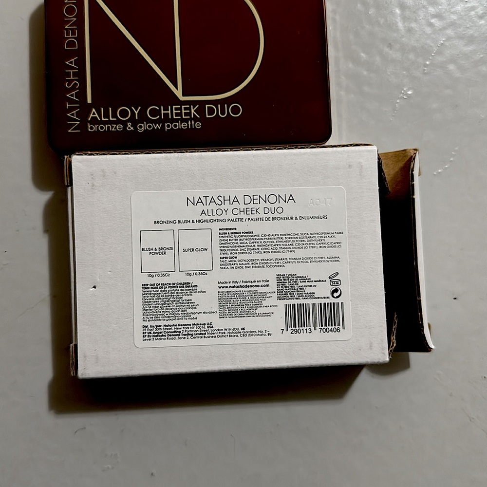 Natasha Denona Alloy Cheek Duo Palette - Picture 3 of 3